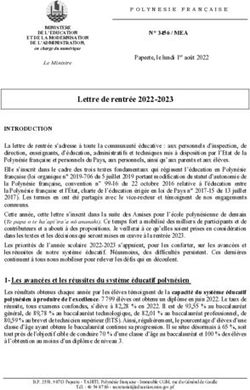 Lettre De Rentr E Education Pf