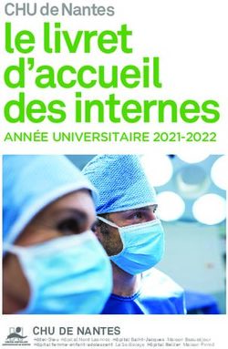 Le livret d accueil des internes CHU de Nantes ANNÉE UNIVERSITAIRE