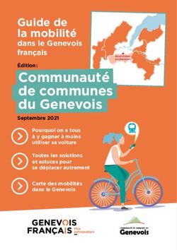 Communaut De Communes Du Genevois Guide De La Mobilit