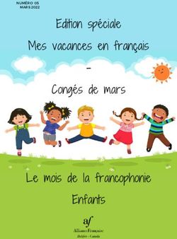 Edition Sp Ciale Mes Vacances En Fran Ais Cong S De Mars Le Mois De