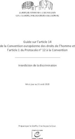 Guide sur l article 14 de la Convention européenne des droits de l