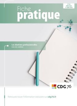 Les Lections Professionnelles Cdg