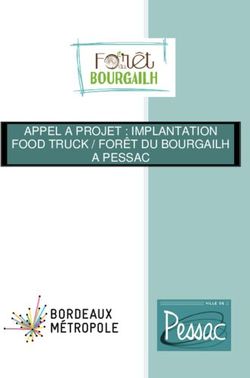 APPEL A PROJET IMPLANTATION FOOD TRUCK FORÊT DU BOURGAILH A PESSAC