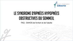 Le syndrome d apnées hypopnées obstructives du sommeil FAQ SAHOS de