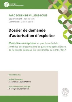 Dossier de demande d autorisation d exploiter Préfecture de l