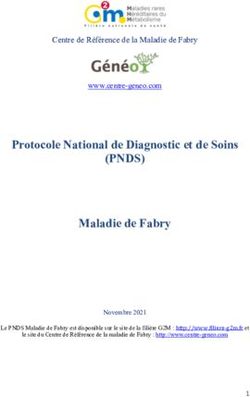 PNDS Protocole National de Diagnostic et de Soins Haute Autorité de