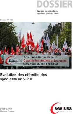 Volution Des Effectifs Des Syndicats En Dossier N Octobre