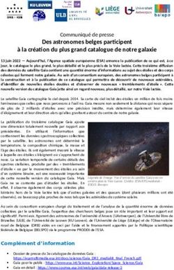 Des Astronomes Belges Participent La Cr Ation Du Plus Grand Catalogue