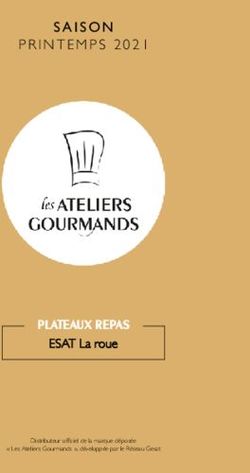 Printemps Plateaux Repas Esat La Roue Alged