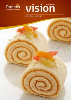 VisionMAGAZINE #101 MARS - AVRIL 2021 - Suggestions gourmandes pour les boulangers pâtissiers chocolatiers - Puratos