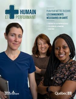 HUMAIN PERFORMANT ET - Gouvernement du Québec