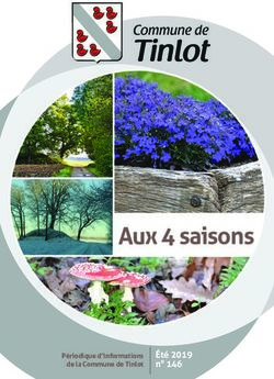 Aux 4 saisons &Eacute;t&eacute; 2019 - P&eacute;riodique d'informations de la Commune de Tinlot - Sudinfo