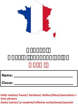Fran&ccedil;ais Year 8 language guide Term 1 - Name: _ Classe: _ - Wilmslow High School
