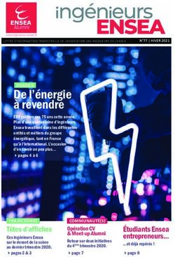 De l'énergie à revendre - ENSEA Alumni