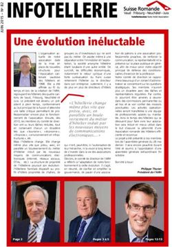 INFOTELLERIE - Association Romande des ...