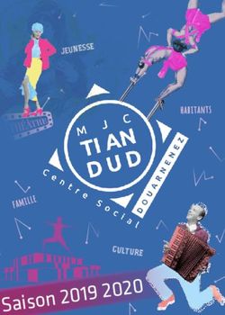 Saison 2019 2020 - Mairie de Douarnenez