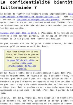 La confidentialit&eacute; bient&ocirc;t twittermin&eacute;e ? - Framablog