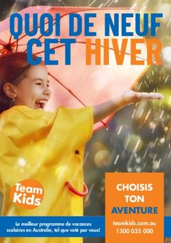 CET HIVER QUOI DE NEUF - CHOISIS TON AVENTURE - Team Kids