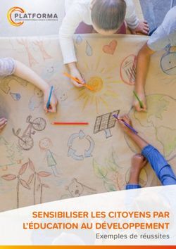 SENSIBILISER LES CITOYENS PAR L'ÉDUCATION AU DÉVELOPPEMENT - Exemples de réussites