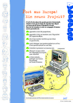 Post aus Europa! Ein neues Projekt?