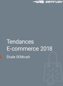 Tendances E-commerce 2018 - Étude SEMrush - Étude SEMrush