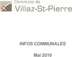 INFOS COMMUNALES Mai 2019 - Commune de Villaz