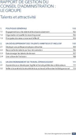 RAPPORT DE GESTION DU CONSEIL D'ADMINISTRATION : LE GROUPE - LVMH