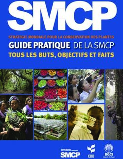 GUIDE PRATIQUE DE LA SMCP - TOUS LES BUTS, OBJECTIFS ET FAITS STRATEGIE MONDIALE POUR LA CONSERVATION DES PLANTES - Botanic Gardens Conservation ...