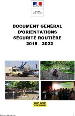 DOCUMENT GÉNÉRAL D'ORIENTATIONS SÉCURITÉ ROUTIÈRE 2018 - 2022 - Préfecture du Haut-Rhin
