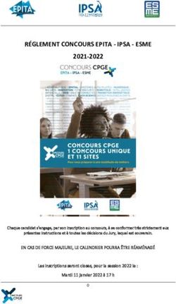 R&Eacute;GLEMENT CONCOURS EPITA - IPSA - ESME 2021-2022 - ESME 2021-2022
