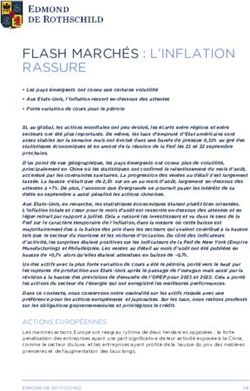 FLASH MARCH&Eacute;S : L'INFLATION RASSURE - PATRIMOINE24