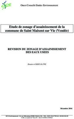 Etude de zonage d'assainissement de la commune de Saint Maixent sur Vie (Vend&eacute;e)