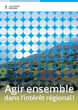 Agir ensemble dans l'intérêt régional ! - Lausanne Région