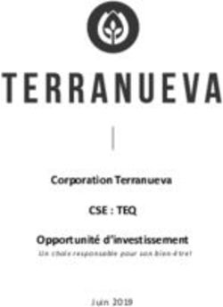 CSE : TEQ Corporation Terranueva Opportunit&eacute; d'investissement - Juin 2019