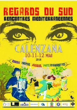 REGARDS DU SUD CALENZANA - MAI - VENTU DI MARE