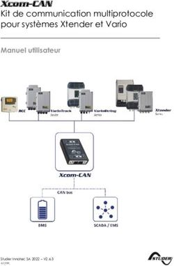 Kit de communication multiprotocole pour systèmes Xtender et Vario - Manuel utilisateur