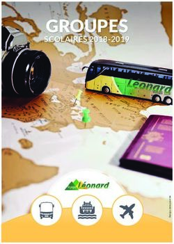 GROUPES SCOLAIRES 2018-2019 - Voyages Léonard