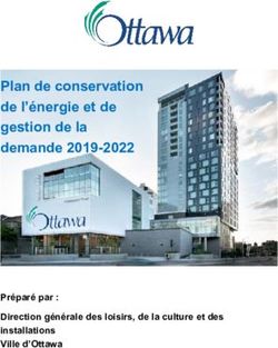 Plan de conservation de l'énergie et de gestion de la demande 2019-2022 - Préparé par : Direction générale des loisirs, de la culture et des ...