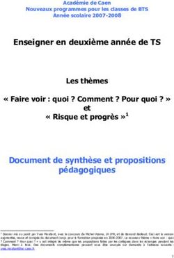 Enseigner en deuxi&egrave;me ann&eacute;e de TS