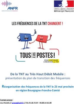 De la TNT au Très Haut Débit Mobile : présentation du plan de transition des fréquences - Recevoir ...