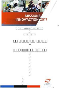 SOUTENANCES jeudi 9 février 2017 - Collaborer pour innover
