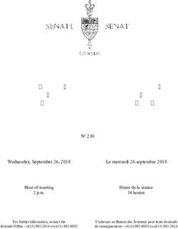 ORDER PAPER - Senate of Canada