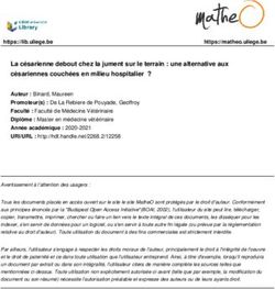 La césarienne debout chez la jument sur le terrain : une alternative aux césariennes couchées en milieu hospitalier ? - MatheO