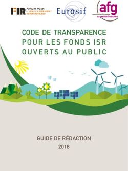 Code de transparence pour les fonds isr ouverts au public - Guide de r&eacute;daction 2018 - AFG