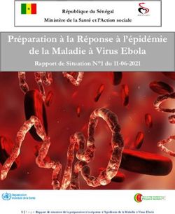 Pr&eacute;paration &agrave; la R&eacute;ponse &agrave; l'&eacute;pid&eacute;mie de la Maladie &agrave; Virus Ebola