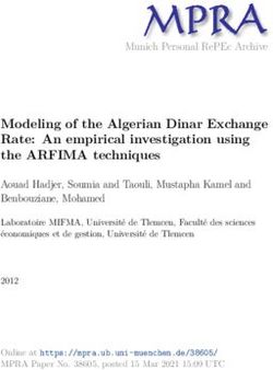 Modeling of the Algerian Dinar Exchange Rate: An empirical investigation using the ARFIMA techniques - Munich ...