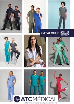 CATALOGUE 2019 2020 - Boutique ATC MEDICAL