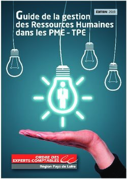 ÉDITION 2019 - Ordre des experts-comptables des Pays de Loire