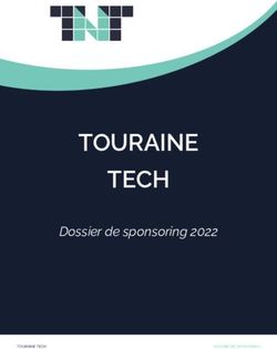 TOURAINE TECH Dossier de sponsoring 2022