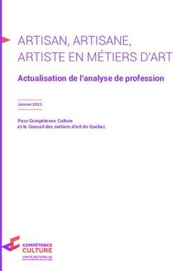 ARTISAN, ARTISANE, ARTISTE EN M&Eacute;TIERS D'ART - Actualisation de l'analyse de profession